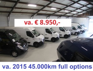 Renault Master 3x prijs 8950