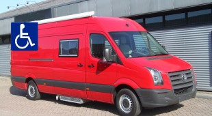 VW crafter L3H2 rolstoel logo
